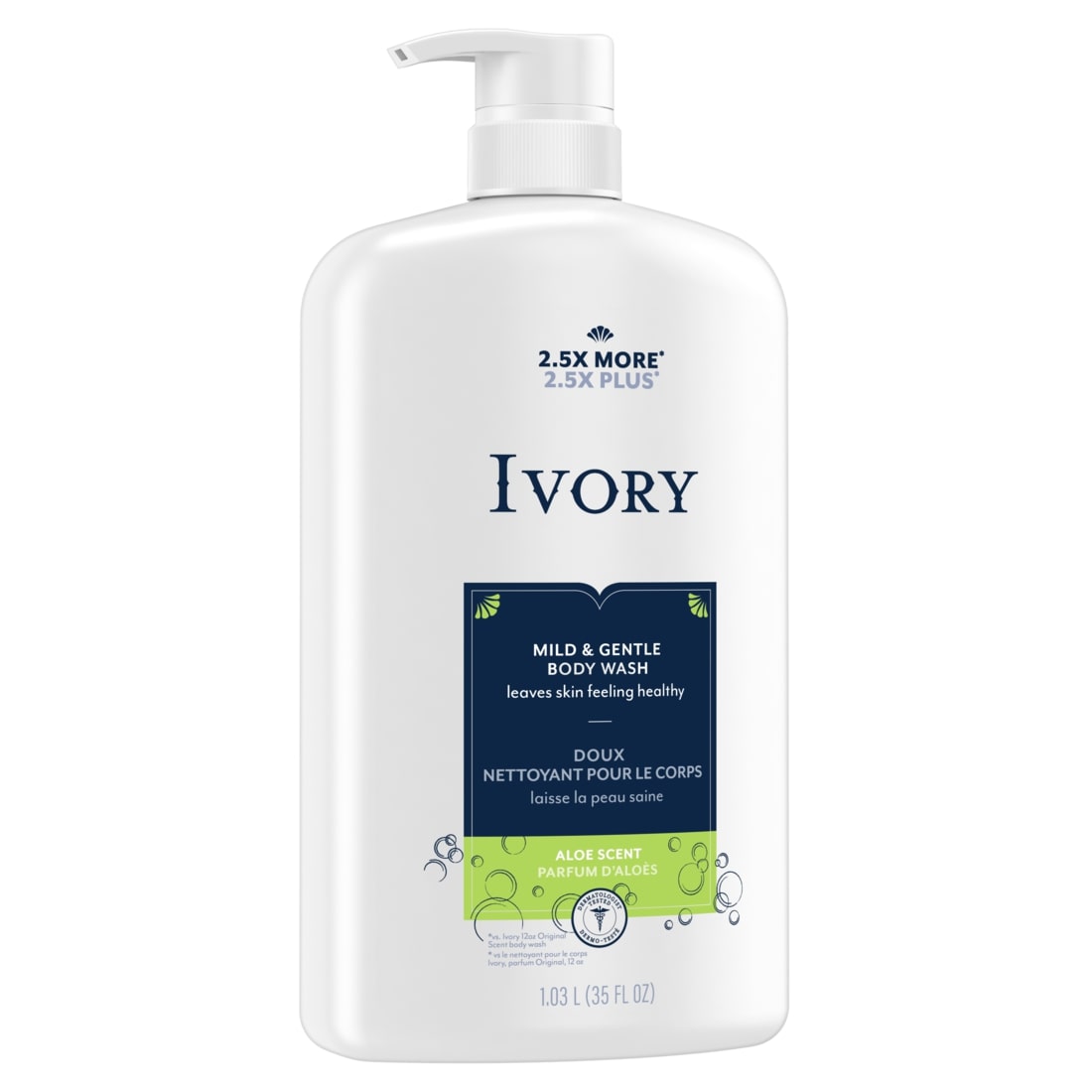 Ivory Gel douche doux et délicat à l'aloès (1,03 L)