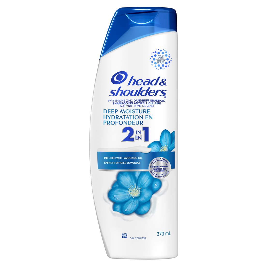 Head & Shoulders Deep Moisture 2in1 Shampoo(370ml)