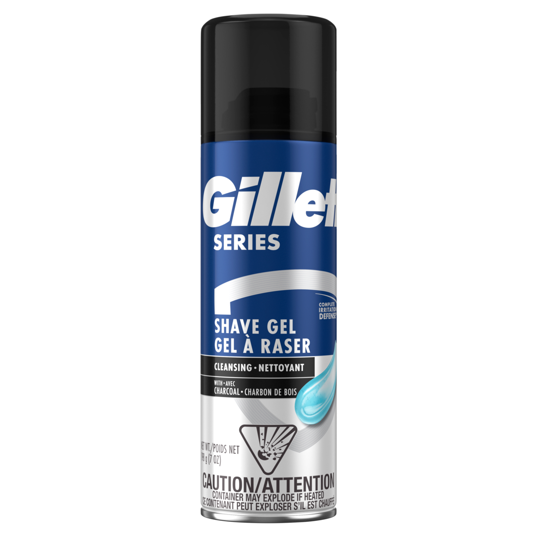 Gillette Series Shave Gel Charcoal (198g)