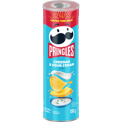 Pringles Chips Cheddar & Sour Cream (156g)