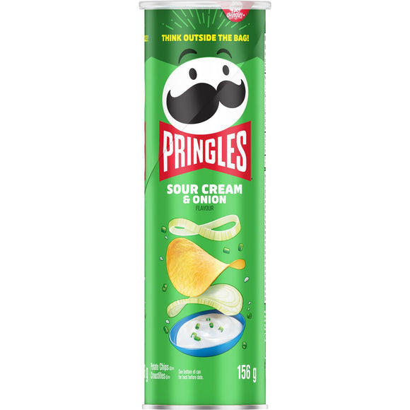 Chips Pringles Crème sure et oignon (156 g)