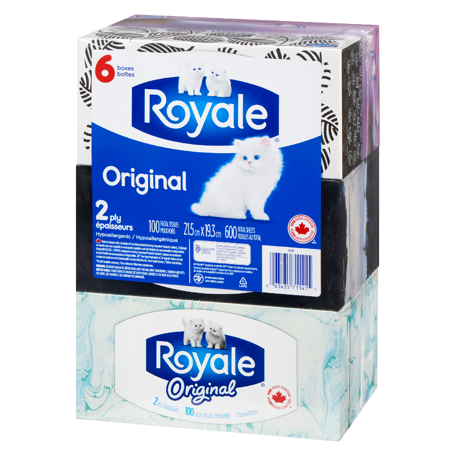 Royale Tissue 6Pack 2Ply (6x100S)