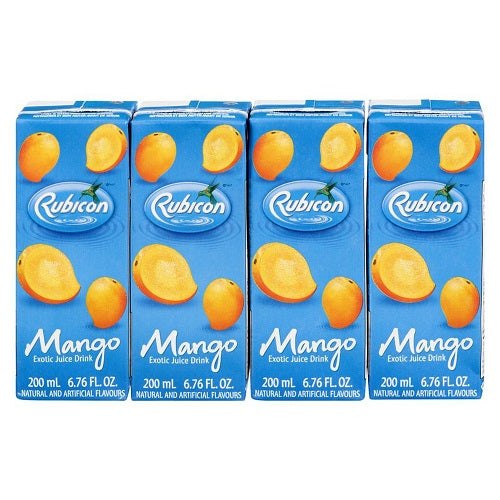 Rubicon Mango Juice Drink Tetra (4x200ml)