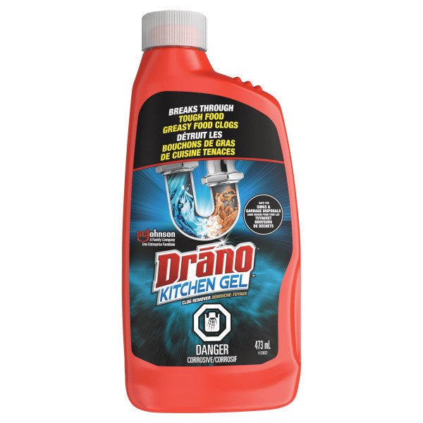 Gel déboucheur de cuisine Drano (473 ml)