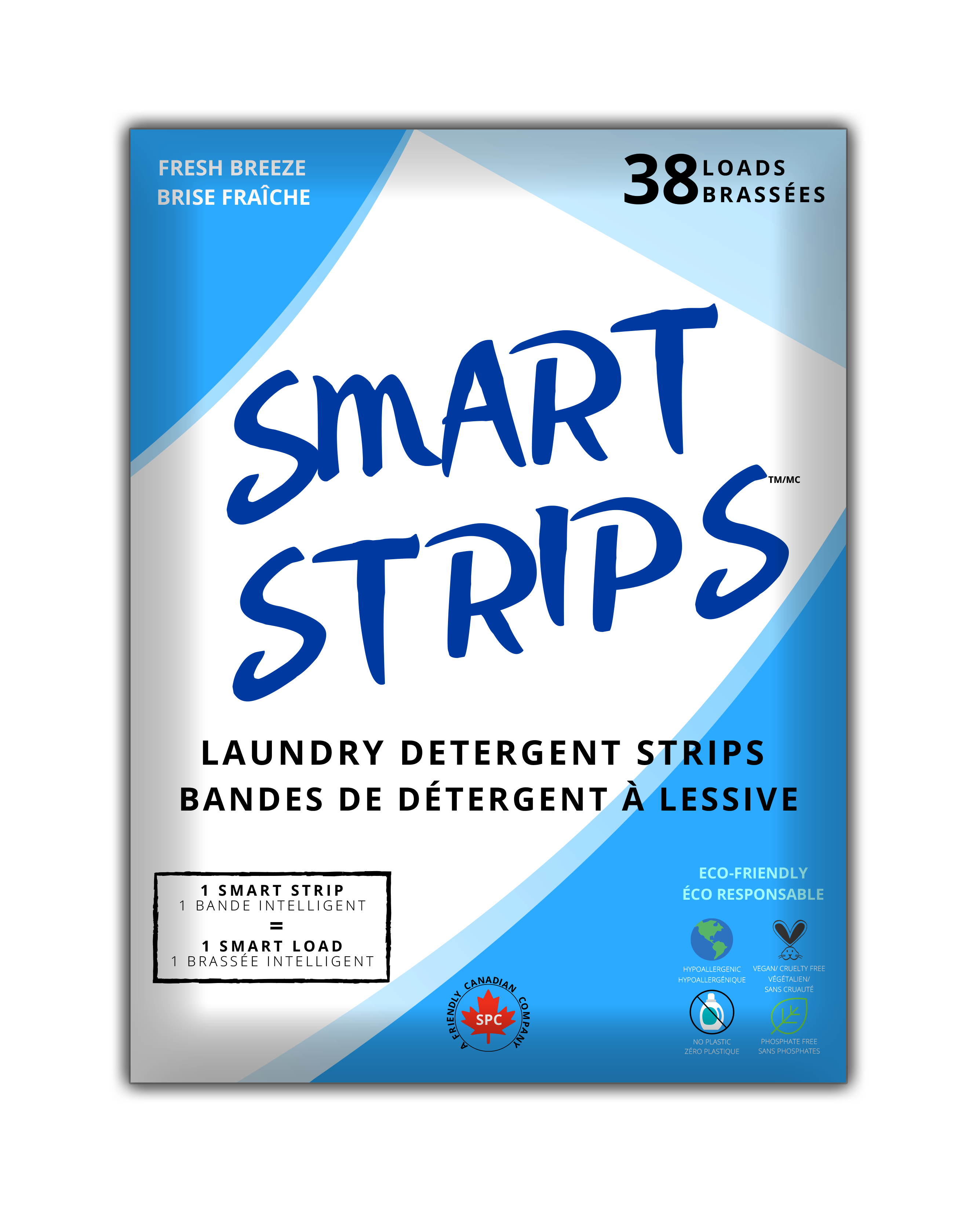 SPC Smart Strips Det Fresh Breeze(38Loads)