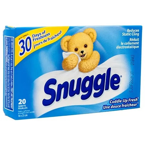 Snuggle Fabric Softener Sheets Cuddle Up 20Use (20ct)