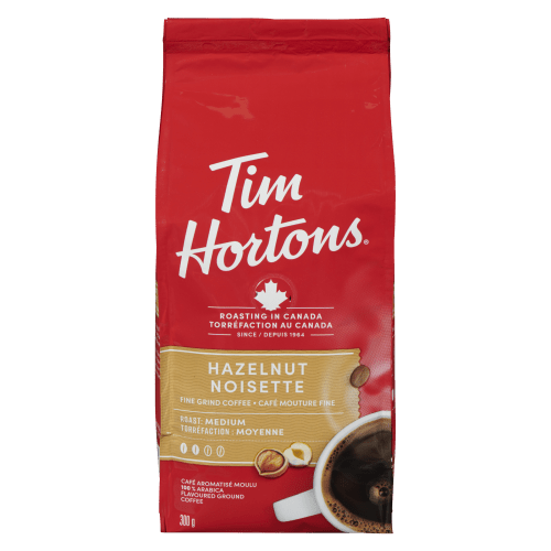 Tim Hortons Hazelnut Fine Grind Coffee (300g) - Brandco Direct Inc