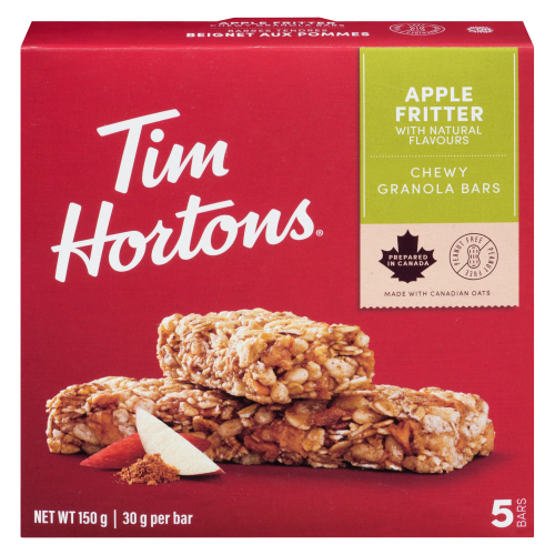 Tim Hortons Apple Fritter Granola Bar (5x30g)