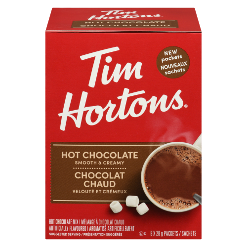 Tim Hortons Hot Chocolate Smooth & Creamy (8x28g)