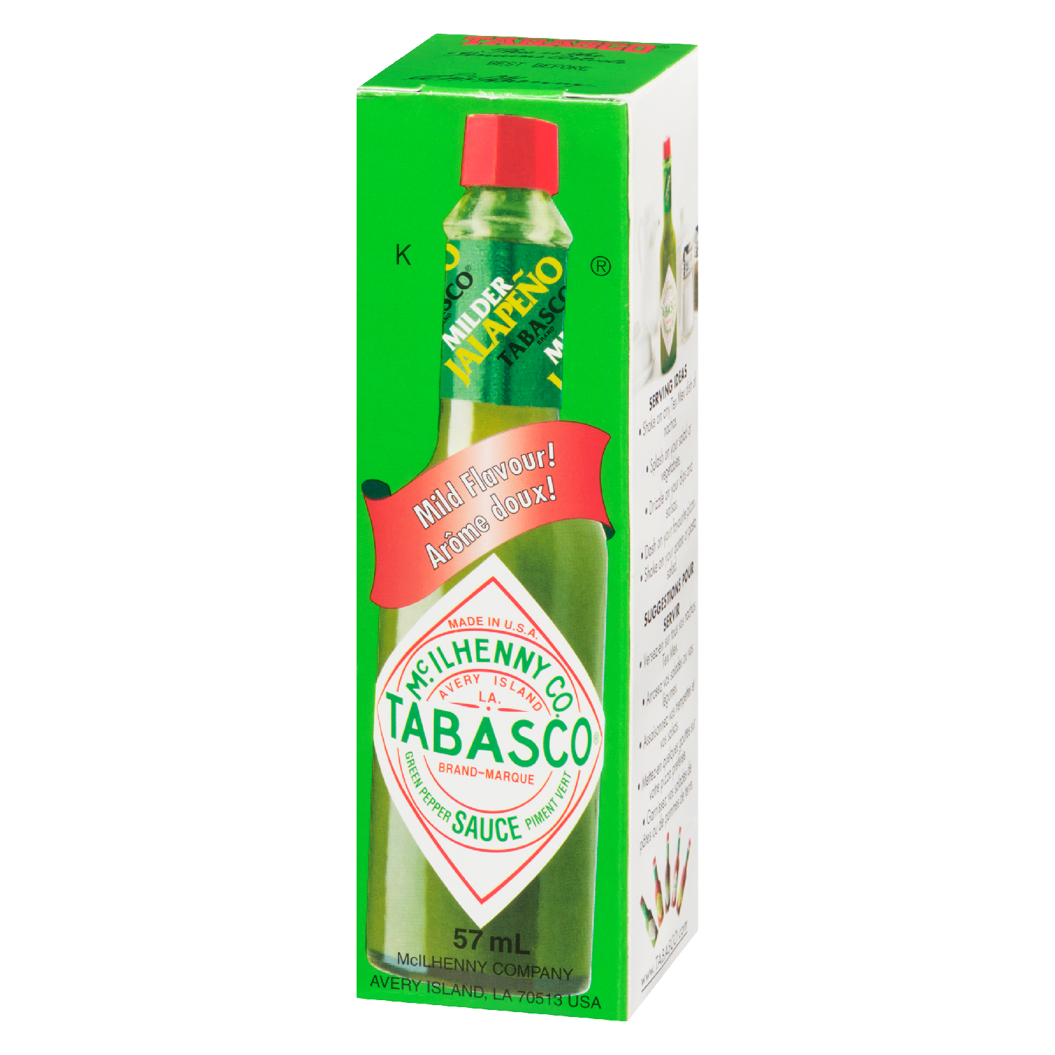 Tabasco Pepper Sauce - Green (57ml)