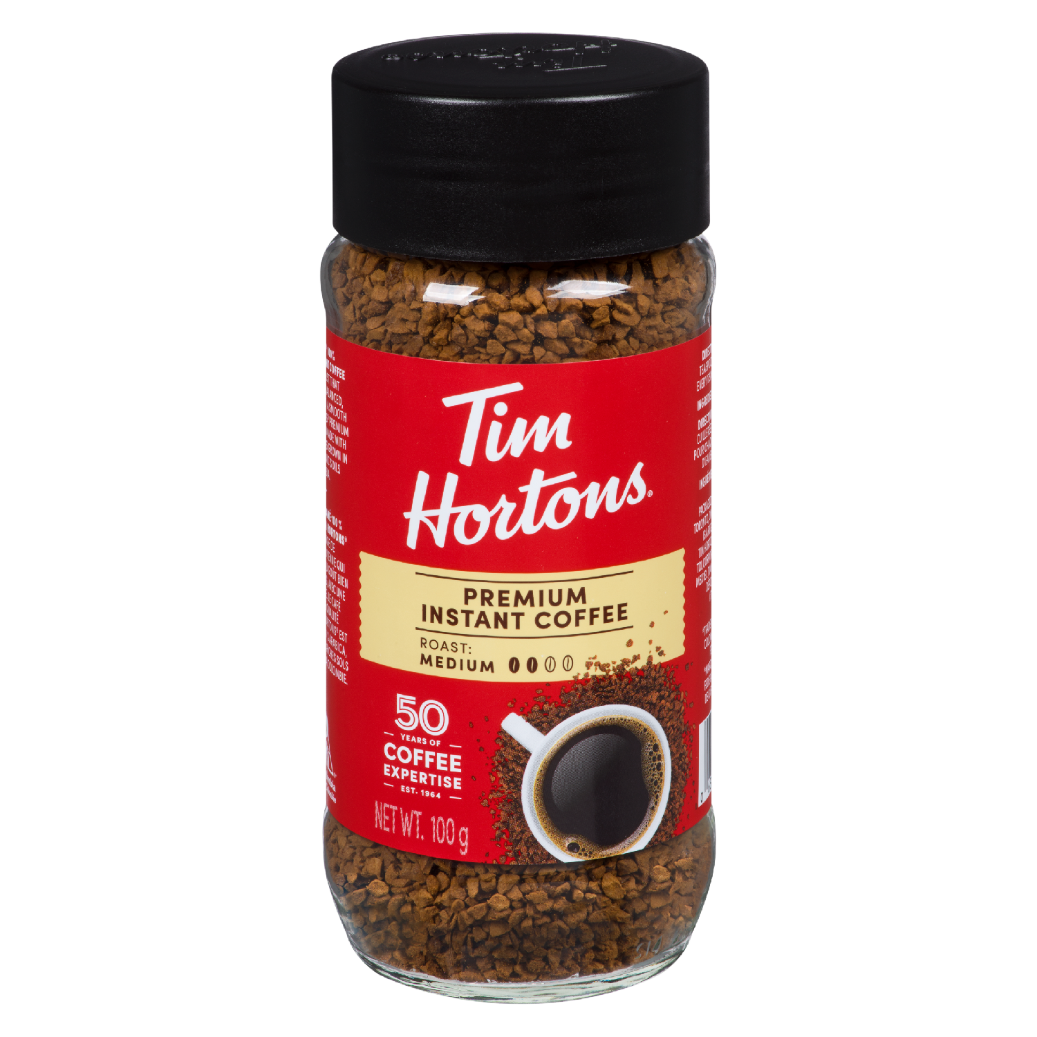 Tim Hortons Premium Instant Coffee Medium (100g)