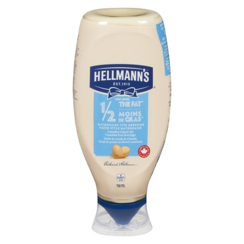 Mayonnaise Hellmann's 1/2 moins grasse (750 ml)