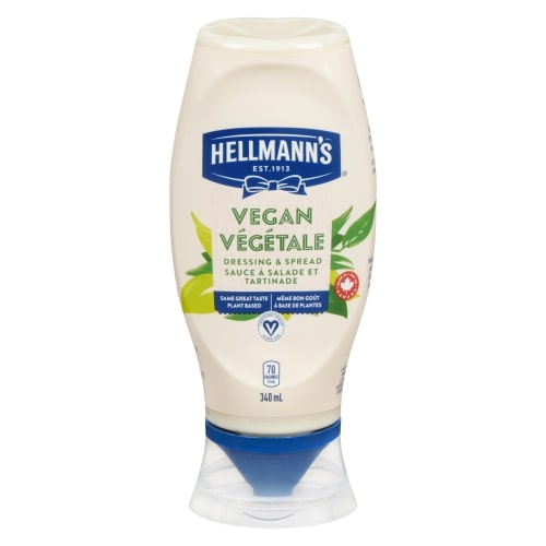 Sauce à tartiner végétalienne Hellmann's (340 ml)