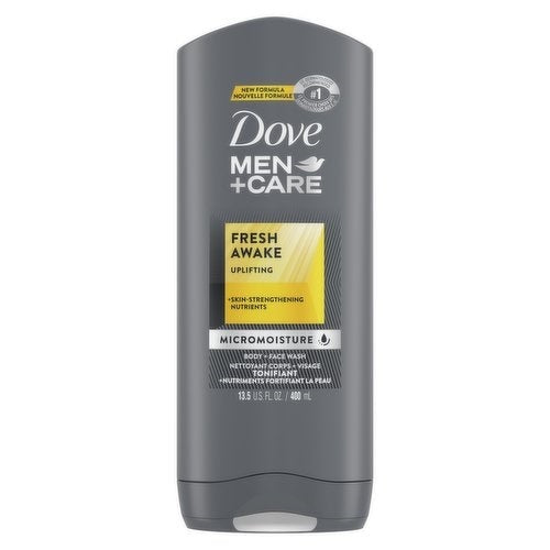 Dove Men Care Fresh Awake Body&Face Wash (400ml)