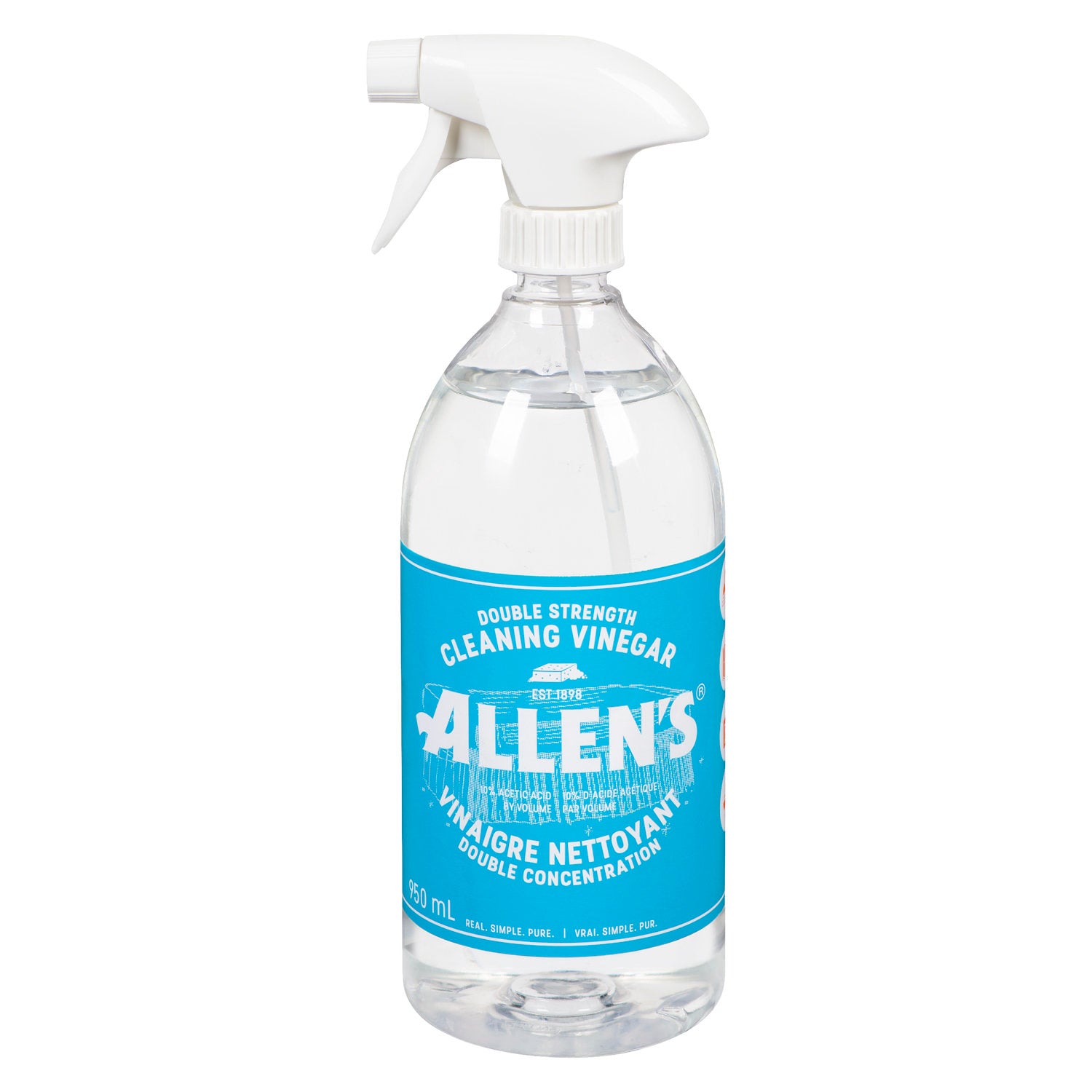 Vinaigre nettoyant doublement concentré d'Allen (950 ml)