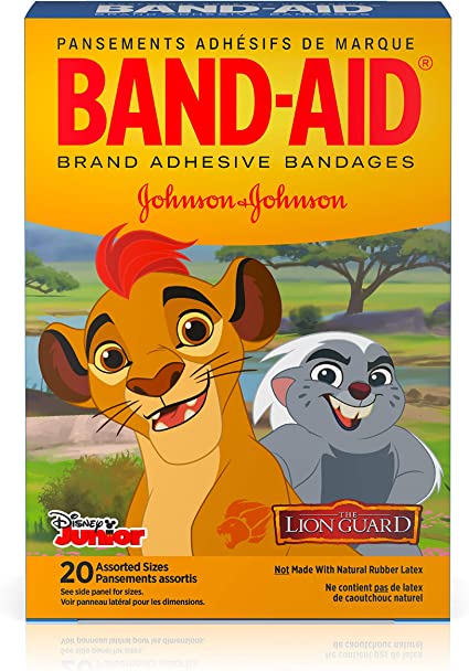 Band-Aid Adhesive Bandages Disney Lion Guard(20')