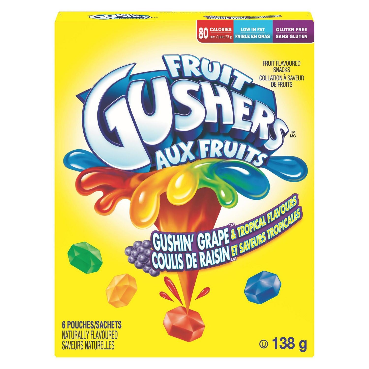 Betty C Gushers Gushin' 葡萄 (138克)