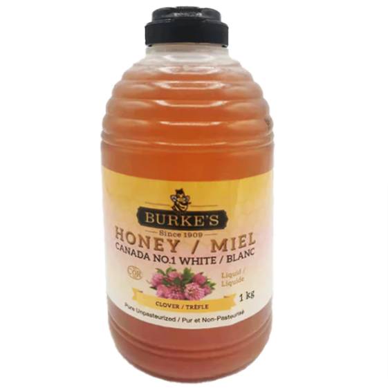 Burke's Clover Liquid Honey (1kg)