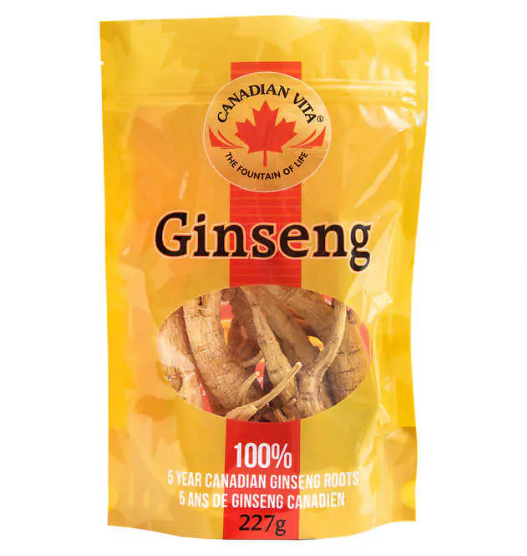 Canadian Vita Bagged Ginseng Roots (227g)