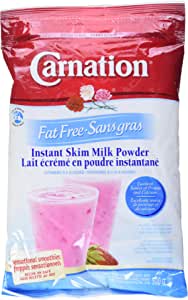 Lait écrémé instantané en poudre sans matières grasses Carnation (500 g)