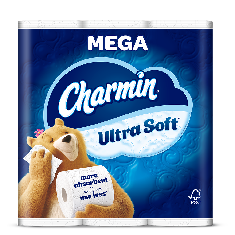 Charmin Ultra Soft Toilet Paper 2Ply 6MR=24R (284S)