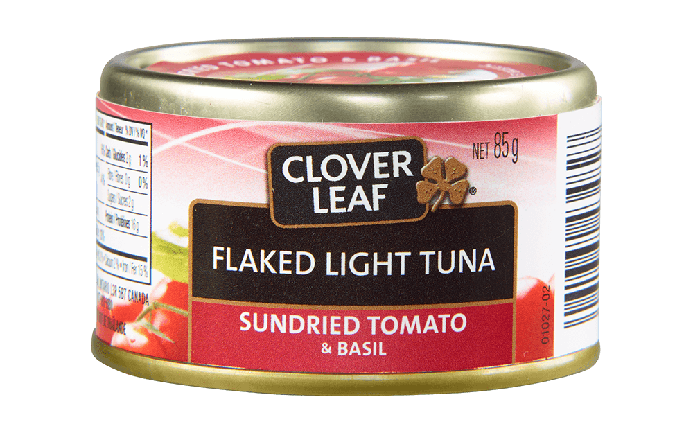 Clover Leaf Flaked Light Tuna Sundried Tomato & Basil(85g)