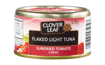Clover Leaf Flaked Light Tuna Sundried Tomato & Basil(85g)