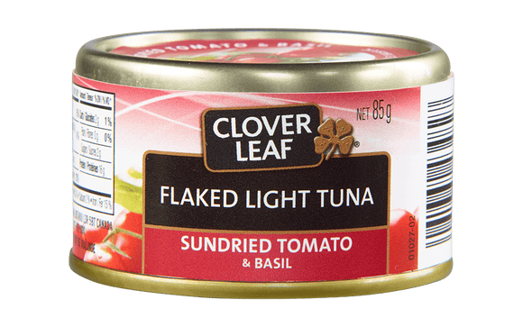 Clover Leaf Flaked Light Tuna Sundried Tomato & Basil(85g)