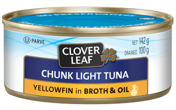 Clover Leaf YFC Light Tuna Broth & Oil (142g)