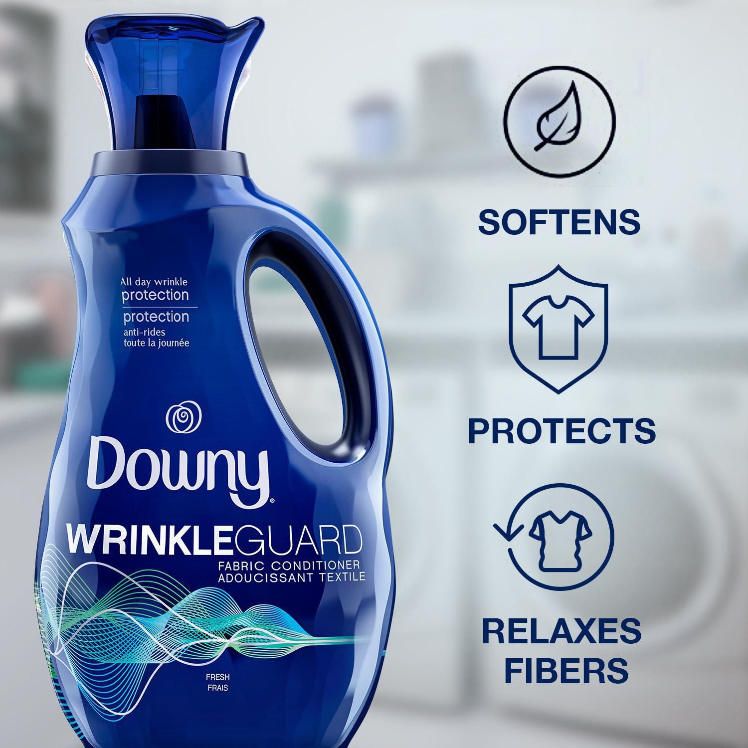 Downy Fabric Softener Wrinkle Fresh (1.4L)