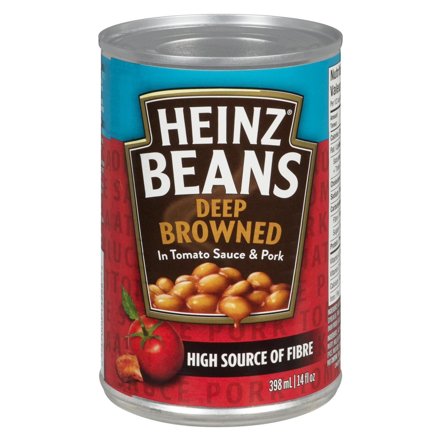 Heinz Beans Deep-Browned Pork & Tomato Sauce (398ml)