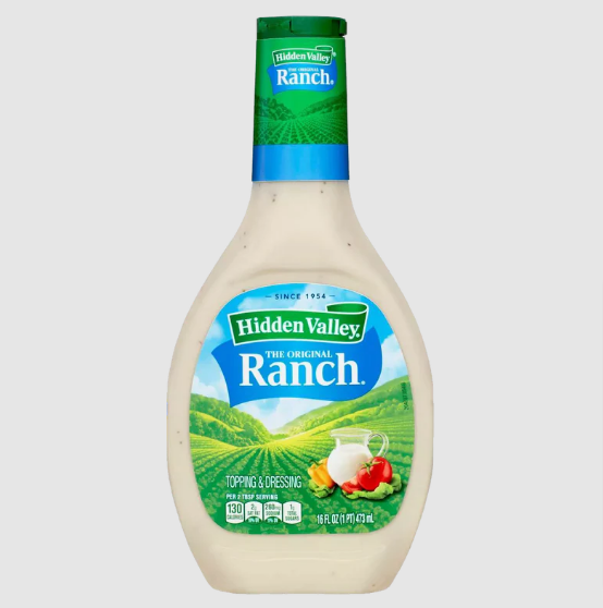 Hidden Valley Orig Ranch Topping & Dressing (473ml)