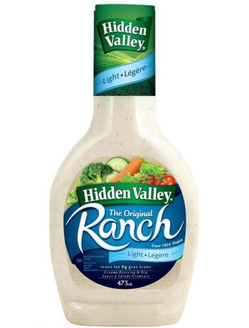 Hidden Valley Original Ranch Light Topping & Dressing (473ml)