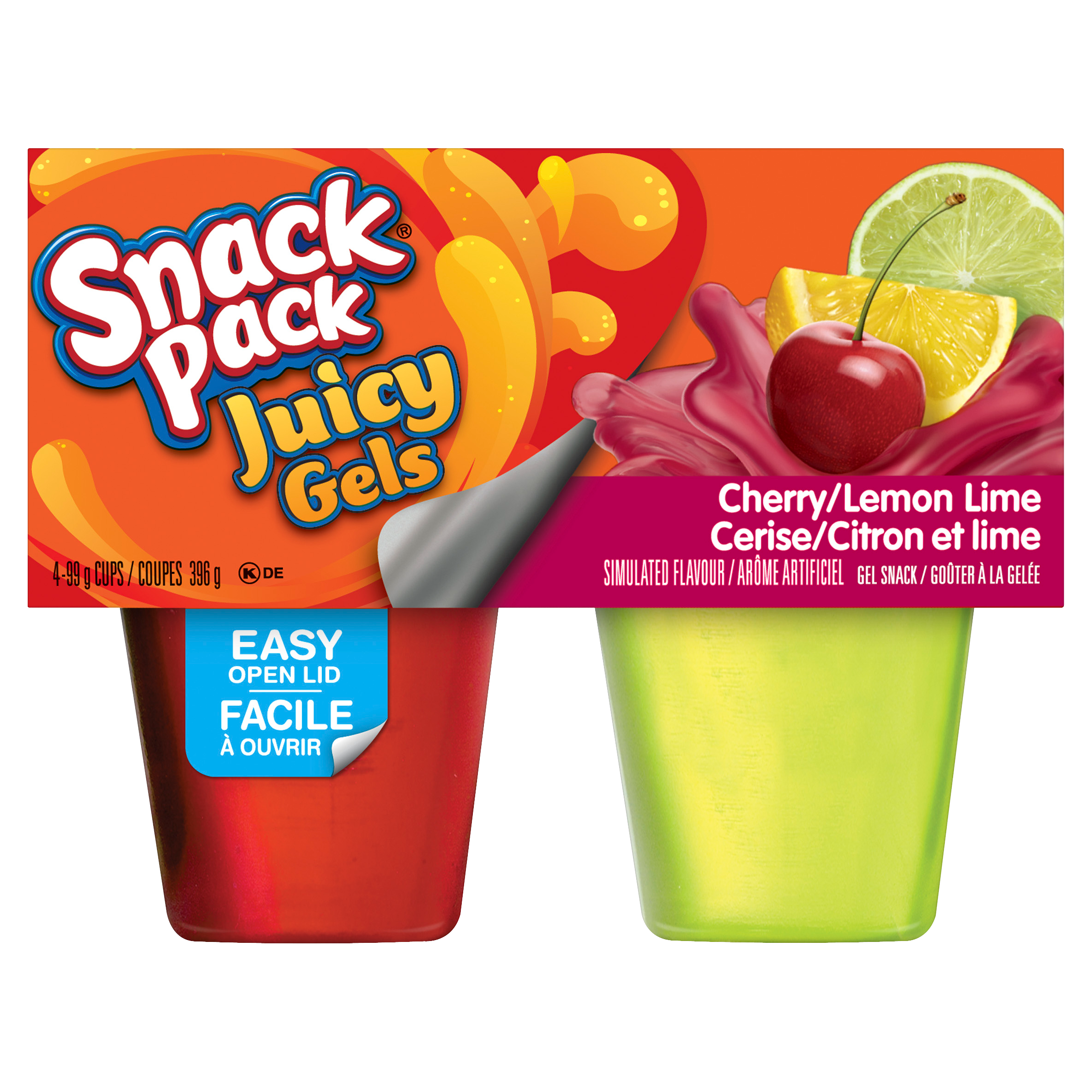 Hunt's Cherry Lemon Juicy Gels 4 Cups