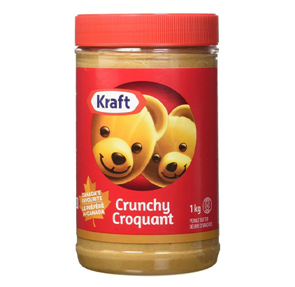 Kraft Crunchy Peanut Butter (1kg)