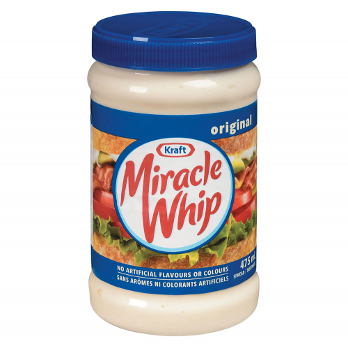 Crème fouettée Miracle Whip de Kraft (475 ml)