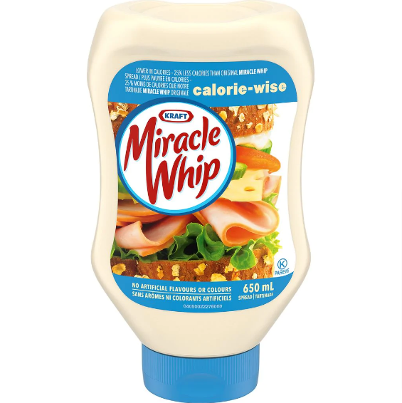 Kraft Miracle Whip Easy Squeeze (650ml)