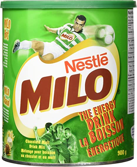 Chocolat en poudre Nestlé Milo grande taille (900 g)