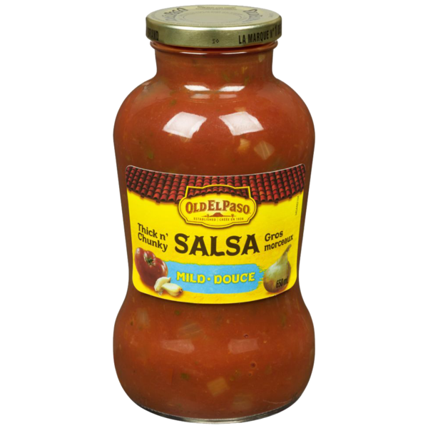 Old El Paso Salsa Mild Thick N Chunky (650ml)