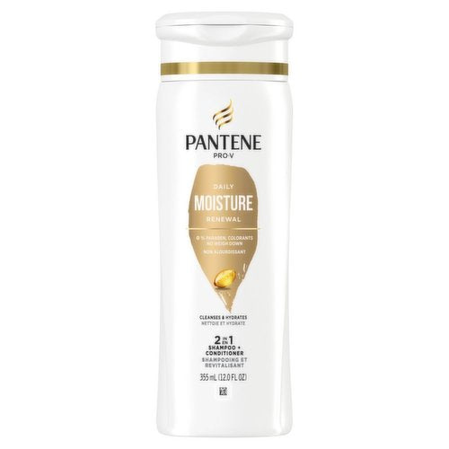 Pantene Pro-V Daily Moistu 2in1 Shampoo+Conditioner (355ml)