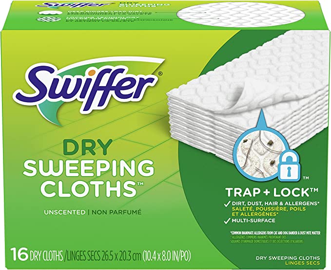 Swiffer Dry Cloth Refill Unscented (16's)